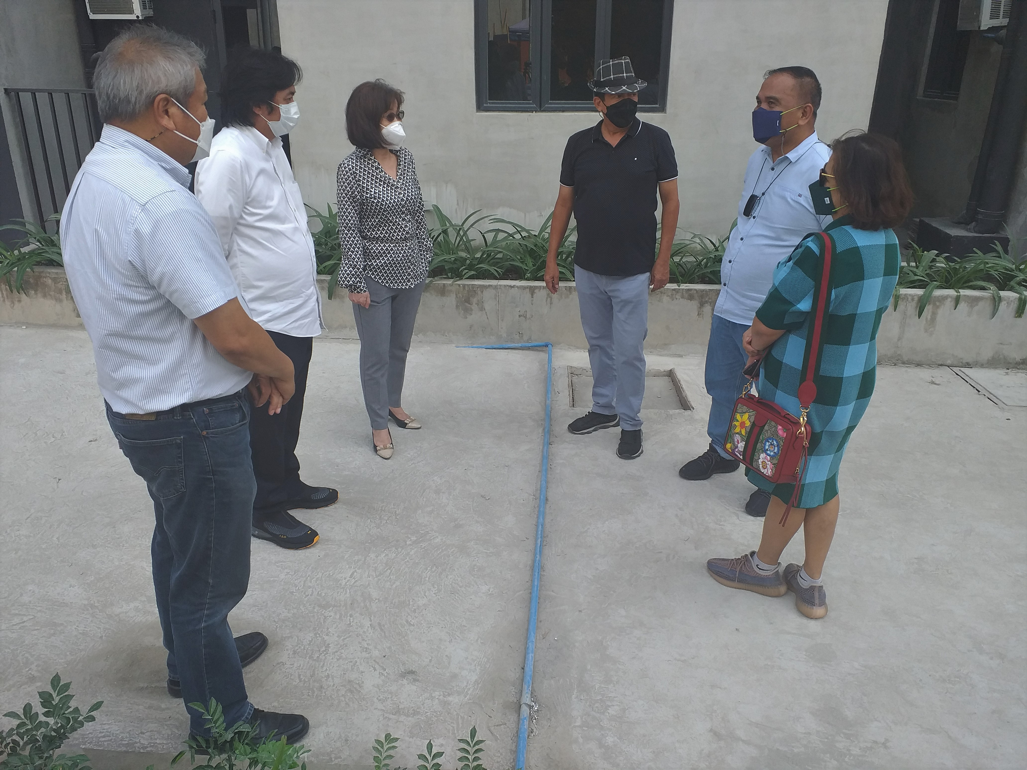 NIA execs at New Clark City